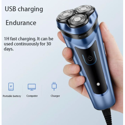 Aparat electric de ras cu 3 lame duble AO78152 putere 3W