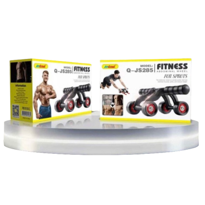 Aparat fitness cu 4 roti JS285 pentru abdomen si spate Aparat fitness cu 4 roti JS285 pentru abdomen si spate