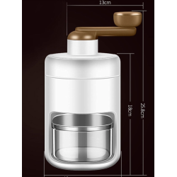 Aparat manual pentru maruntit gheata