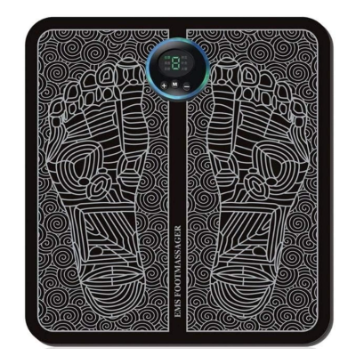 Aparat masaj picioare tip covoras cu Incarcare USB pentru electrostimulare 19 niveluri intensitate