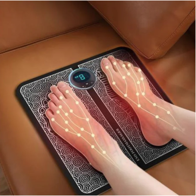 Aparat masaj picioare tip covoras cu Incarcare USB pentru electrostimulare 19 niveluri intensitate