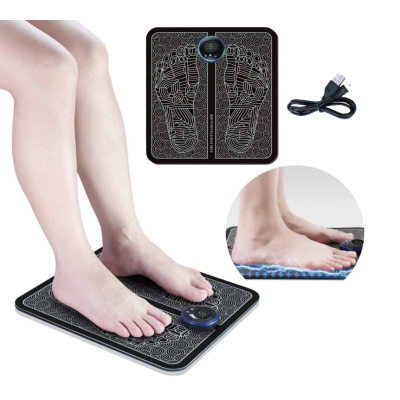 Aparat masaj picioare tip covoras cu Incarcare USB pentru electrostimulare 19 niveluri intensitate