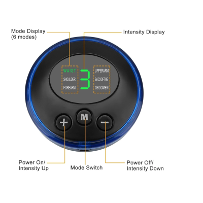 Aparat masaj picioare tip covoras cu Incarcare USB pentru electrostimulare 19 niveluri intensitate