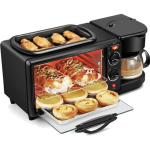 Aparat Multifunctional 3 In 1 Mic Dejun Cuptor Gratar Filtru Cafea