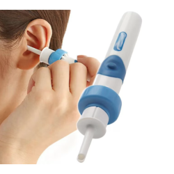 Aparat pentru curatat urechile cu vibratii si micro aspirare