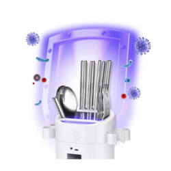 Aparat pentru dezinfectarea si sterilizarea tacamurilor cu lumina UV