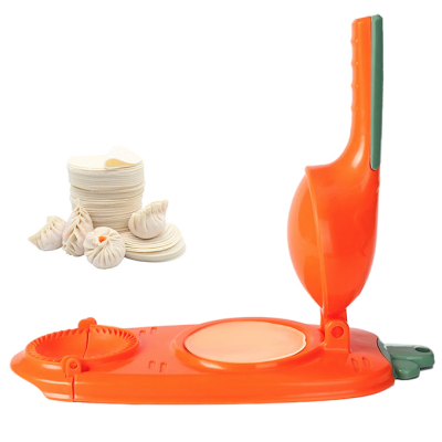 Aparat pentru paste de casa si umpluturi din plastic 2 in 1 GALBEN