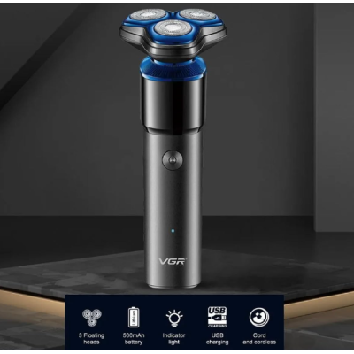 Aparat profesional de ras cu capete rotative triple VGR V325