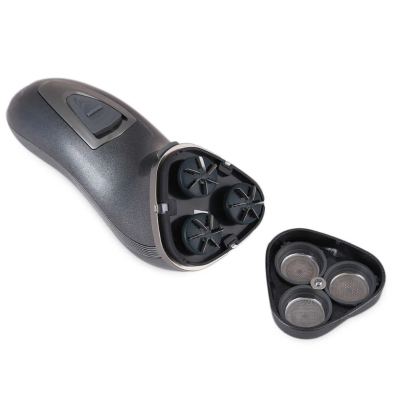 Aparat ras KEMEI KM 890 electric plutitor cu trei taieturi cu filetare