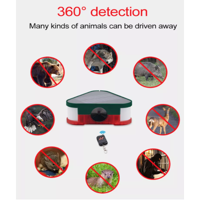 Aparat solar cu ultrasunete Q BJ911 si senzor de miscare impotriva daunatorilor