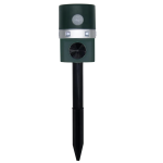 Aparat solar impotriva daunatorilor VERDE cu ultrasunete pentru gradina cu tarus