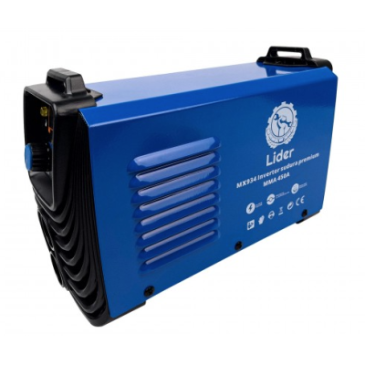 Aparat sudura LIDER PREMIUM MMA 450 A MX934 afisaj electronic cablu 12mm / 3m valiza transport