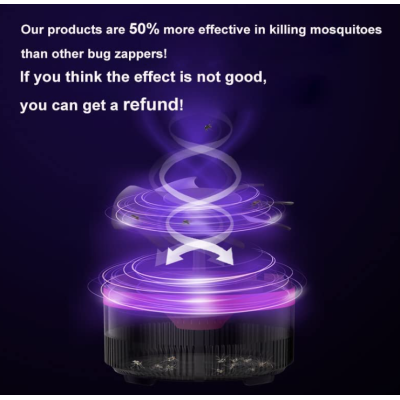 Aparat tip lampa anti-insecte pentru interior/exterior ALB ROZ