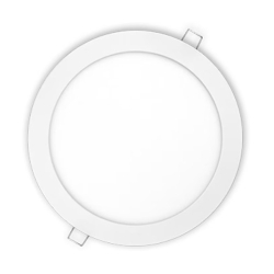 Aplica LED 12W Rotunda Incastrata lumina Alb Cald, diametru 17.4 cm