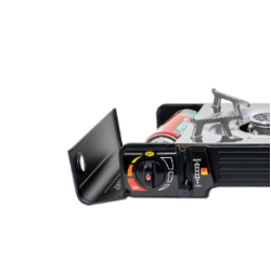 Aragaz camping cu 2 ochiuri aprindere electric putere 2x2.5kw