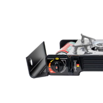 Aragaz camping cu 2 ochiuri aprindere electric putere 2x2.5kw