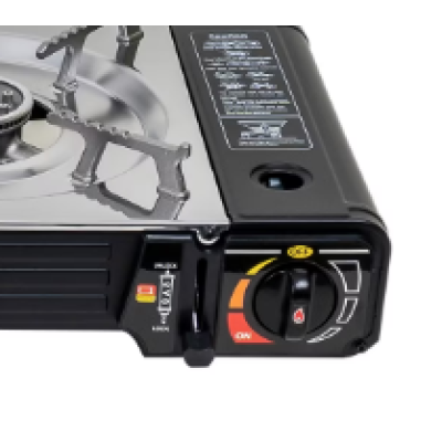 Aragaz camping cu 2 ochiuri aprindere electric putere 2x2.5kw