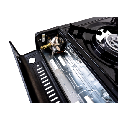 Aragaz camping HappyHome MX777 aprindere automata dubla alimentare butelie spray sau gaz