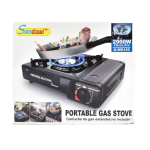Aragaz portabil pe gaz 2900W Andowl Q WS155 Negru