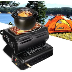 Aragaz portabil si incalzitor pe gaz pentru camping YC-808B