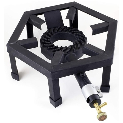 Arzator rotund (Pirostrie) exterior si interiordin fontadiametru 33cm cu 3 picioare