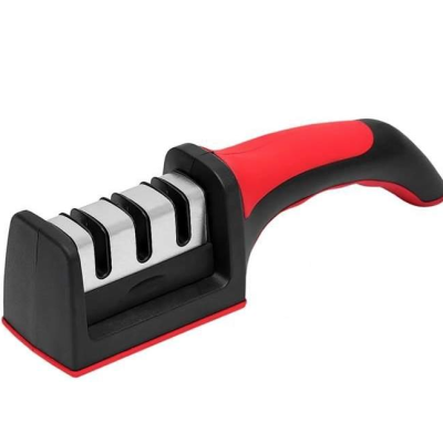 Ascutitor 3in1 de bucatarie cu maner (foarfece, cutite ceramica)