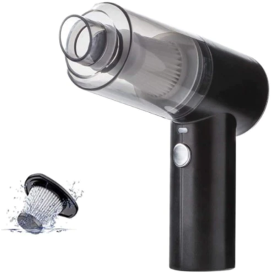 Aspirator auto Fara fir 2in1 120 W Cu Lumina LED Negru