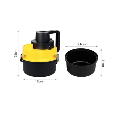 Aspirator Auto Turbo filtru de praf detasabil aspira umed si uscat alimentare la bricheta auto