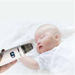 Aspirator cu DISPLAY Electric  Nazal pentru Bebelusi cu 5 Viteze Alb