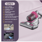 Aspirator de pat anti acarieni wireless igienizare profunda usor si manevrabil 10000Pa cu 8000 de vibratii pe minut