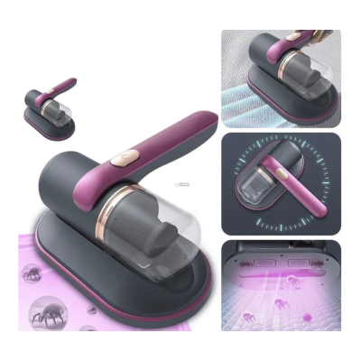 Aspirator fara fir si fara sac 100W antiacarieni 2 in 1 tehnologie UV