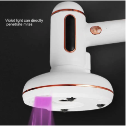 Aspirator portabil de mana  cu dispozitiv de îndepărtare a acarienilor cu lapa UV Alb 