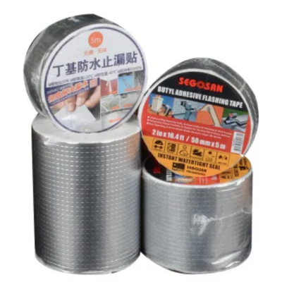 Banda acoperis 150mm x 5M butilica adeziva hidroizolanta bituminoasa durabila Rezistenta la Apa 