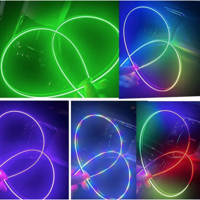 Banda acrilica Symphony 120 cm, lumina ambientala auto RGB, alimentare USB