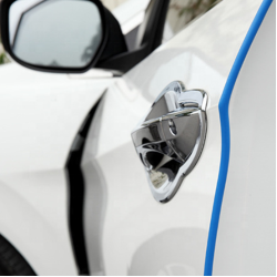 Banda ALBASTRA de protectie auto pentru usi din cauciuc  5M 