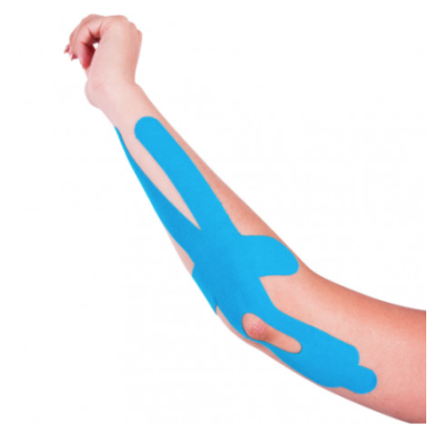 Banda kinesiologica Rocktape 5cm x 5m ALBASTRU