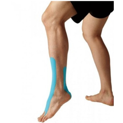 Banda kinesiologica Rocktape 5cm x 5m ALBASTRU