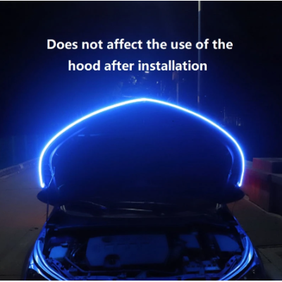 Banda Led pentru Capota Masinii cu Aplicatie 180cm Albastru