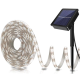 Banda led solara RGB cu panou solar si 5 moduri de iluminat