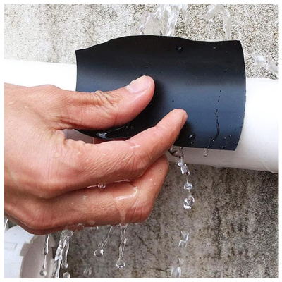 Banda Super Adeziva Reparatoare JIMATOR TAPE 4" x 5' Neagra