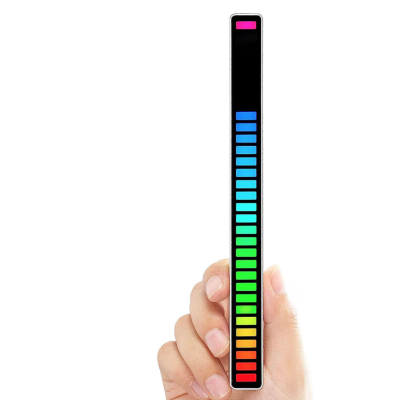 Bara cu leduri RGB sincronizare muzicala lumini de ritm senzor sunet 32 leduri