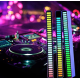 Bara RGB 32 leduri sincronizare muzicala 18 culori (bara de ritm) ACUMULATOR + USB C