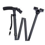 Baston de sprijin Trusty Cane cu inaltime reglabila pliabil cu lanterna