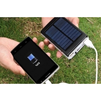 Baterie externa 2.000 mah cu panou solar