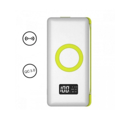 Baterie externa Q CD815 capacitate15000 mAH QC 3.0 wireless USB-C