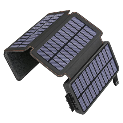 Baterie Externa Solara Power Bank 20 000 mAh 4 Panouri
