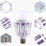 Bec 2 in 1 cu lampa UV impotriva insectelor