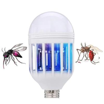 Bec 2 in 1 cu lampa UV impotriva insectelor
