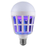 Bec cu Lampa UV Impotriva Insectelor Lumina Alba 12W