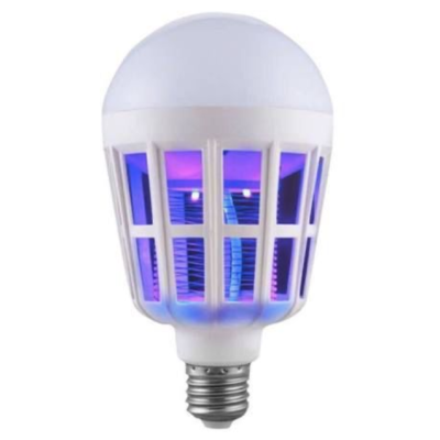 Bec cu Lampa UV Impotriva Insectelor Lumina Alba 12W